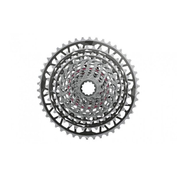 SRAM XG-1391 Red E1 XPLR 10-46T galinis žvaigždžių blokas | 12 pavarų