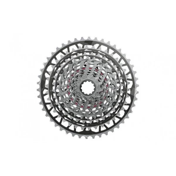 SRAM XG-1391 Red E1 XPLR 10-46T galinis žvaigždžių blokas | 12 pavarų
