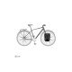 Ortlieb Sport-Packer Black krepšių komplektas ant bagažinės | 15L
