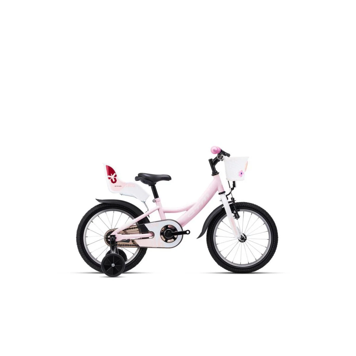 CTM Jenny 16" - 2026 - light pink dviratis