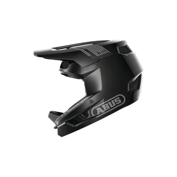 ABUS HiDrop Muted Black pilno veido MTB šalmas