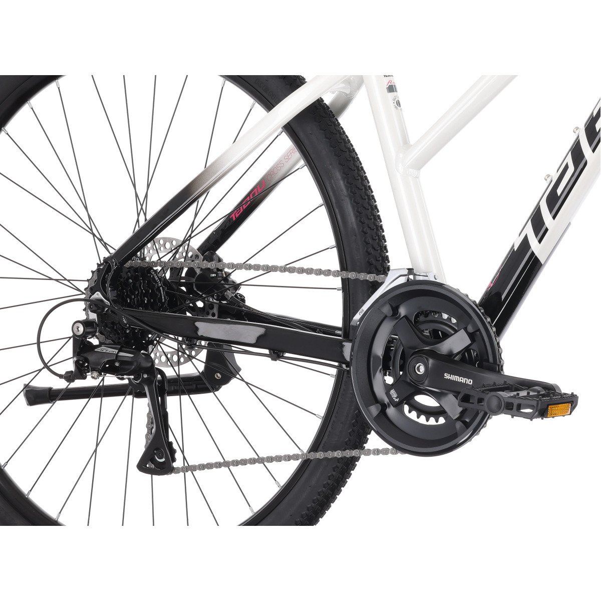 Tabou Flow 2 W black-white dviratis