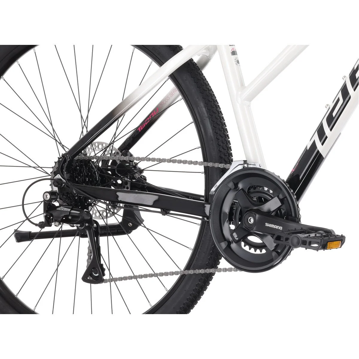 Tabou Flow 2 W black-white dviratis