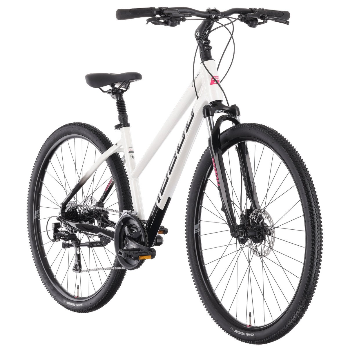 Tabou Flow 2 W black-white dviratis