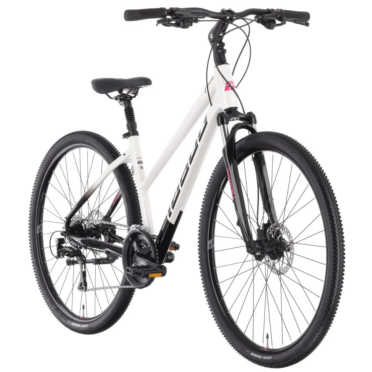 Tabou Flow 2 W black-white dviratis