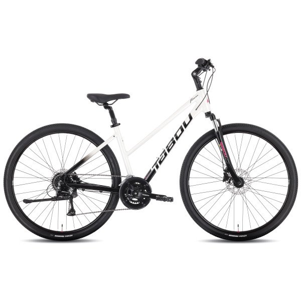 Tabou Flow 2 W black-white dviratis
