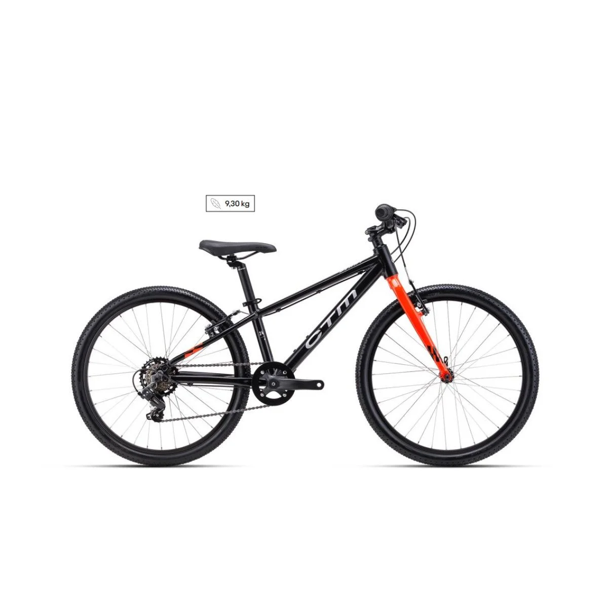 CTM Benny 24" - 2026 - matt black dviratis