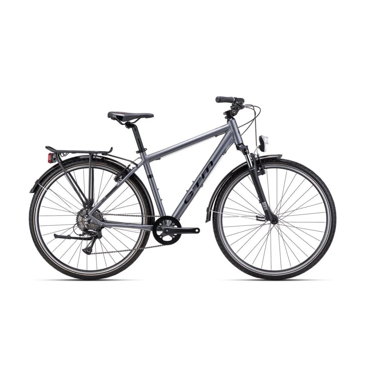 CTM Stamp 28" 2026 Matt Grey dviratis