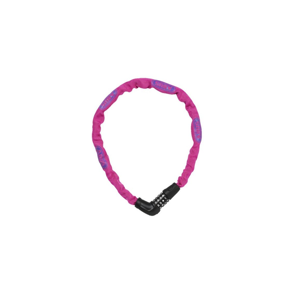 ABUS Steel-O-Chain 5805C/75 Pink grandininė spyna