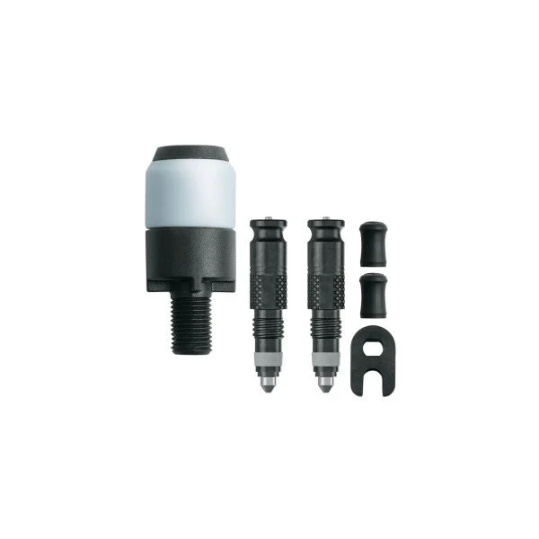 Schwalbe Clik Ventilių ir pompos adapterio komplektas | Presta-Schwalbe Clik Valve