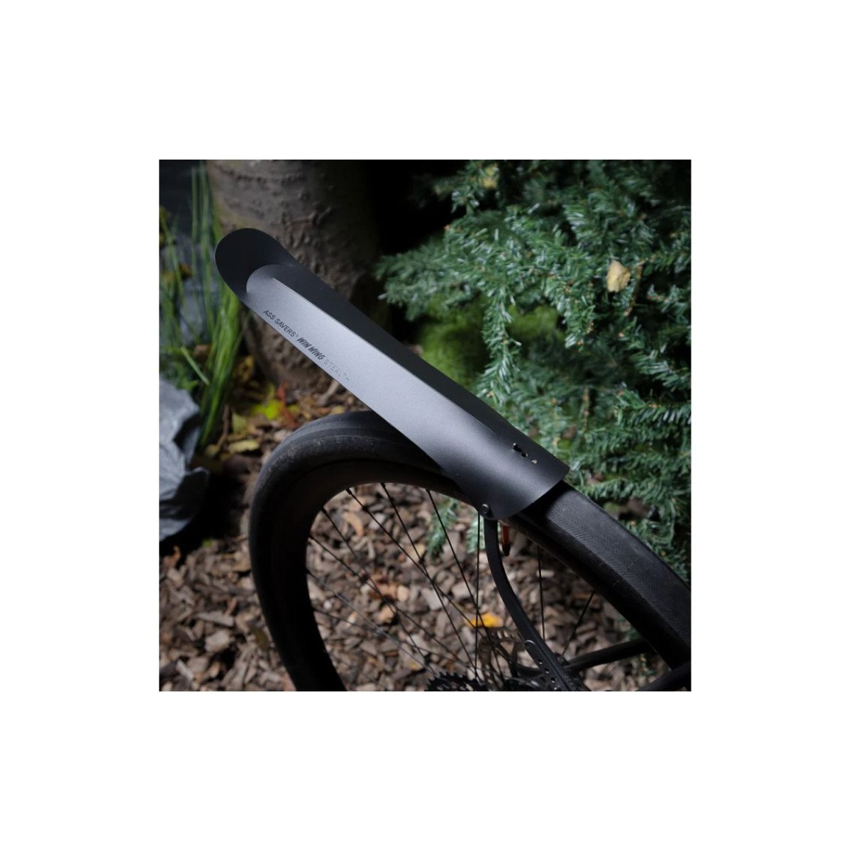 Ass Savers Win Wing 2 Gravel Stealth purvasaugis galinis