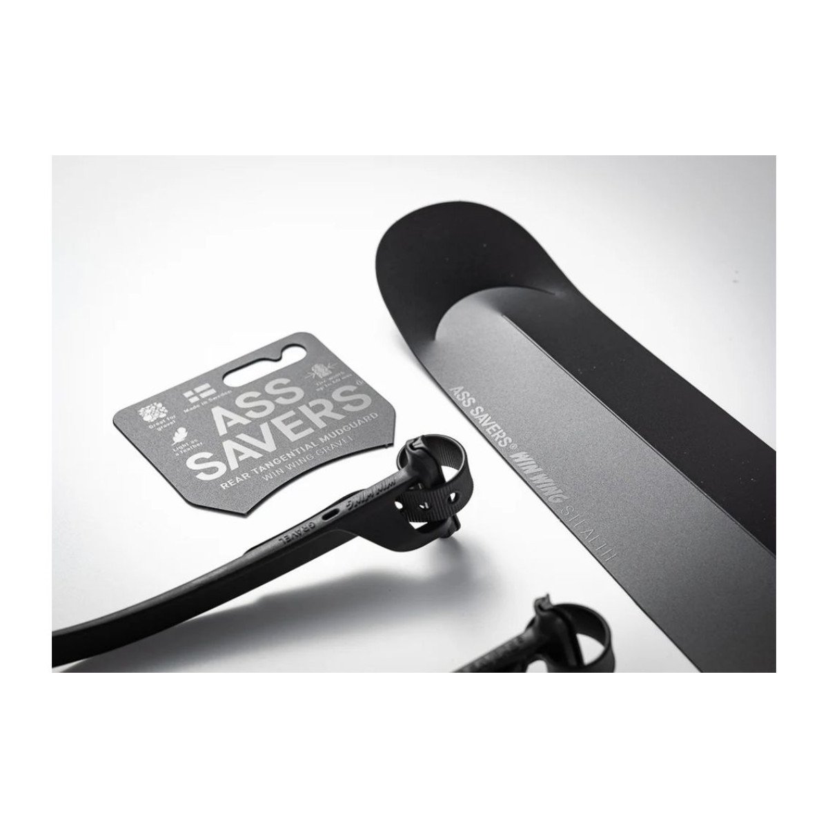 Ass Savers Win Wing 2 Gravel Stealth purvasaugis galinis