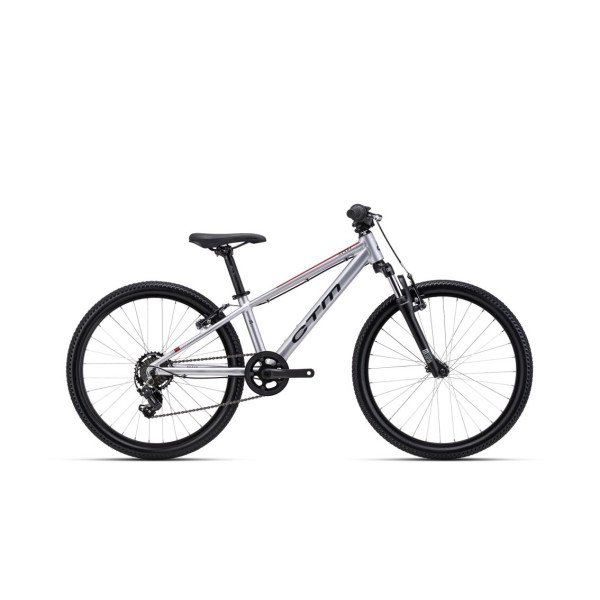 CTM Rocky 1.0 24" 2026 Matt Silver dviratis paaugliams