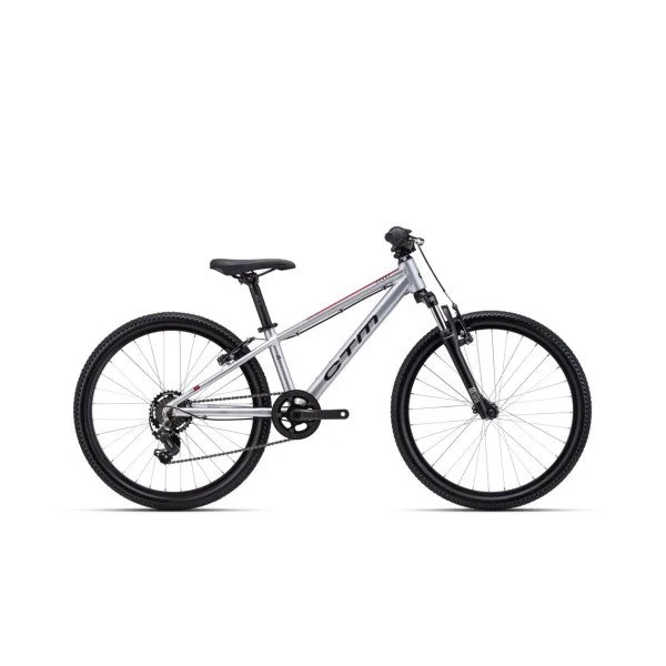CTM Rocky 1.0 24" 2026 Matt Silver dviratis paaugliams