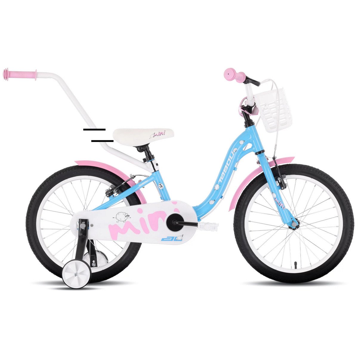 Tabou Miss ST 12 blue-pink dviratis