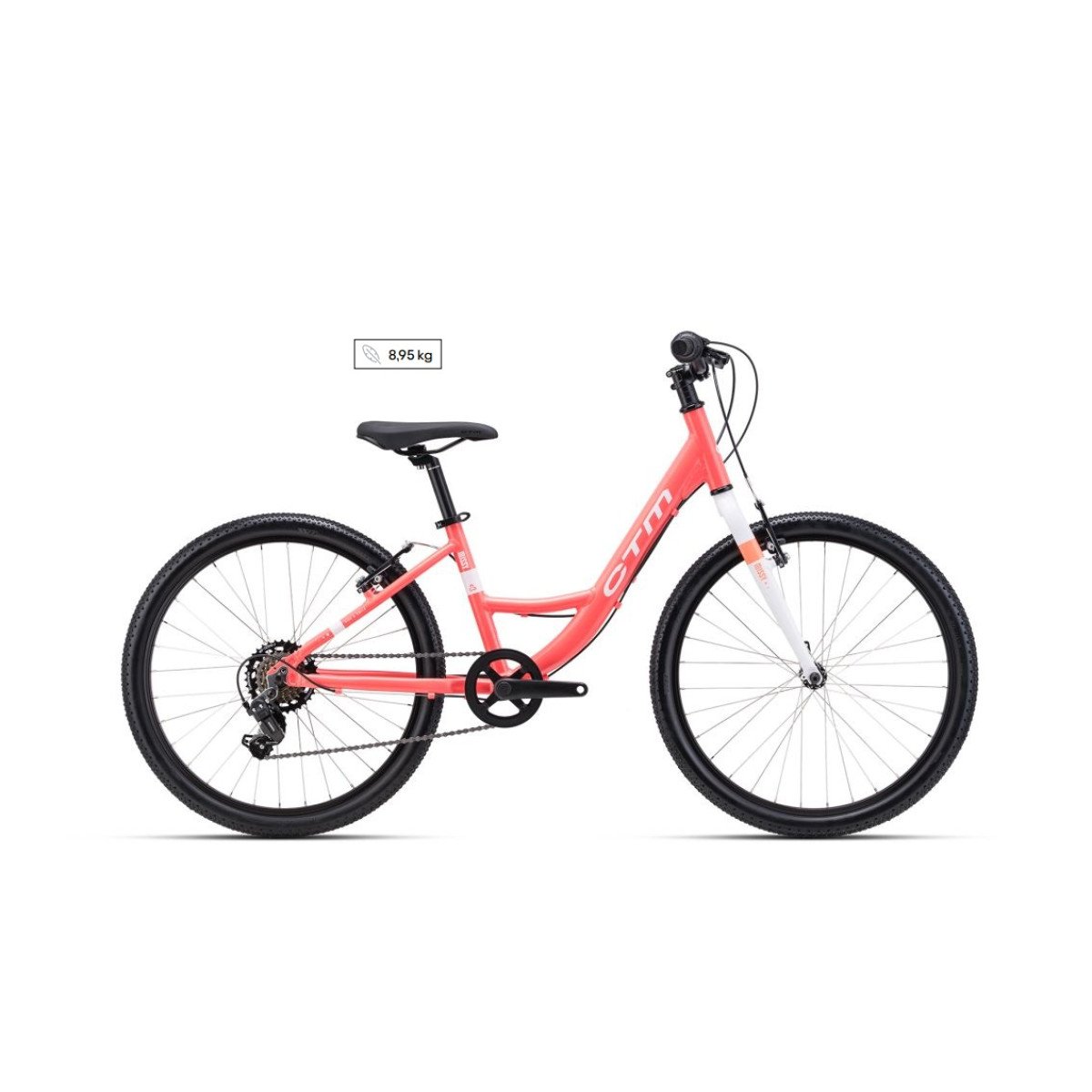 CTM Missy 24" - 2026 - matt orange dviratis