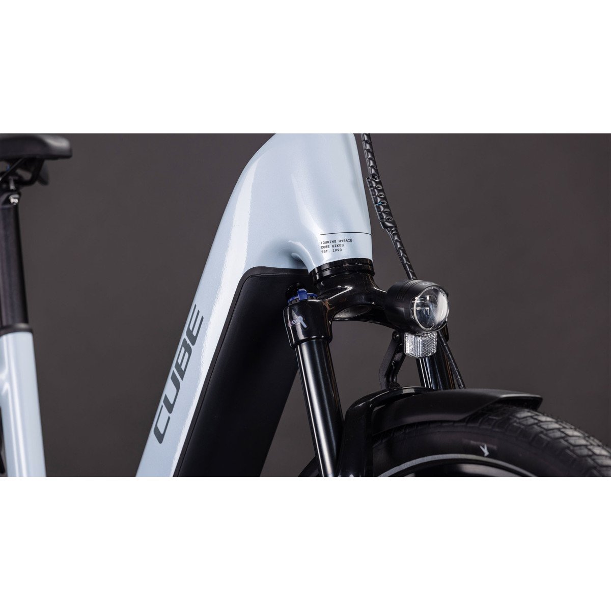 Cube Touring Hybrid ONE 600 Easy Entry glacier'n'reflex 2026 elektrinis dviratis