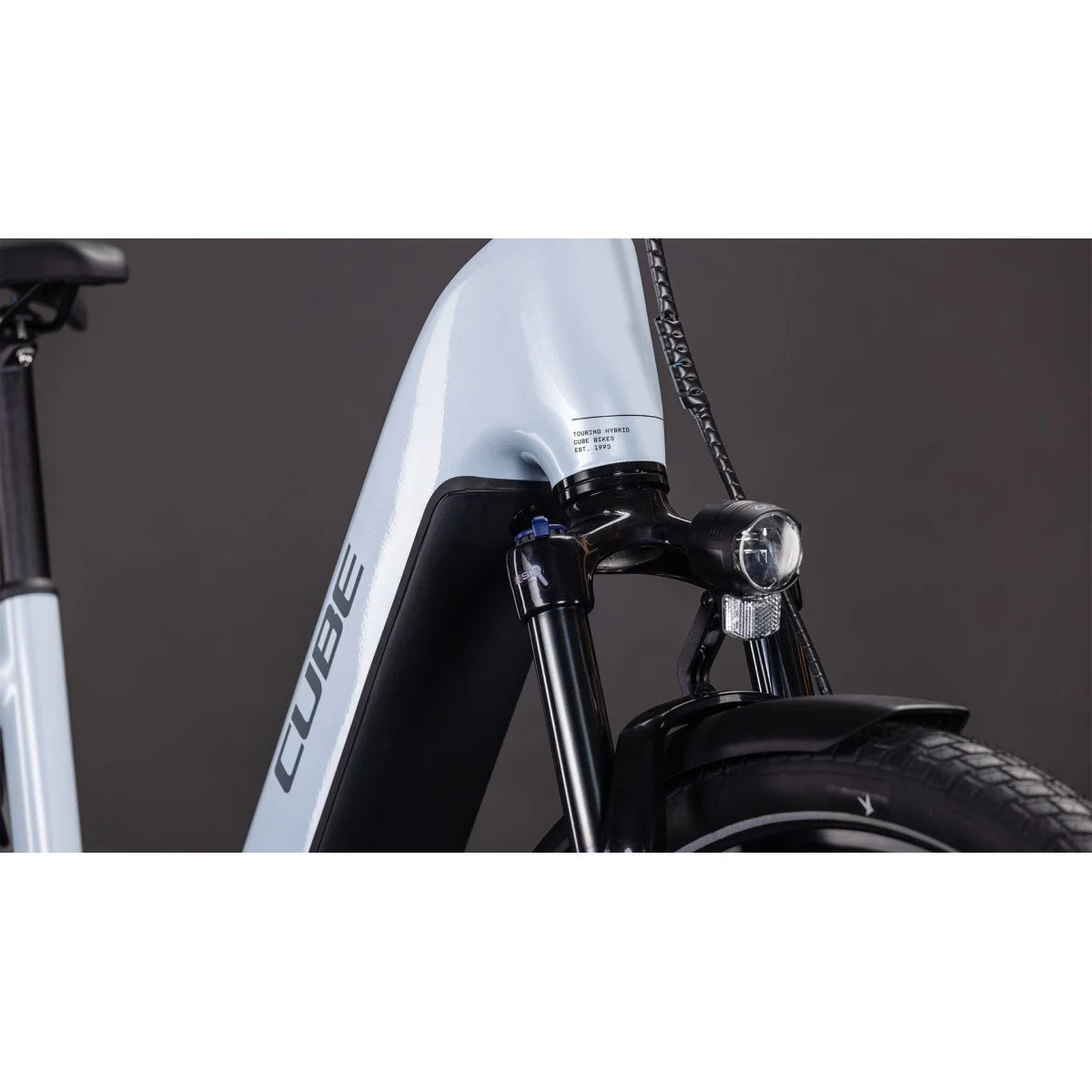 Cube Touring Hybrid ONE 600 Easy Entry glacier'n'reflex 2026 elektrinis dviratis