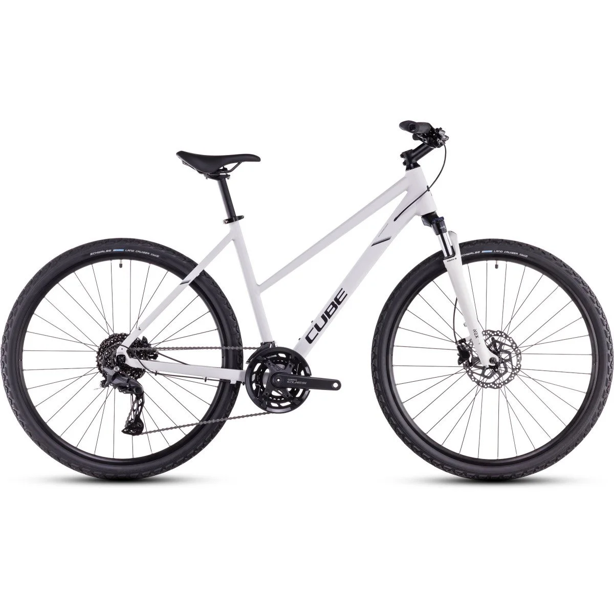 Cube Nature Pro Trapeze cotton'n'grey 2026 dviratis
