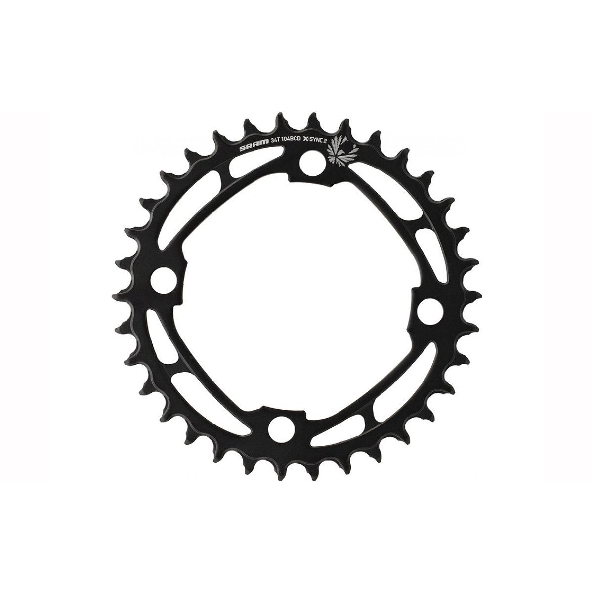 Žvaigždutė priekinė SRAM X-Sync 2 Eagle 34T 4 bolt Žvaigždutė priekinė SRAM X-Sync 2 Eagle 34T 4 bolt