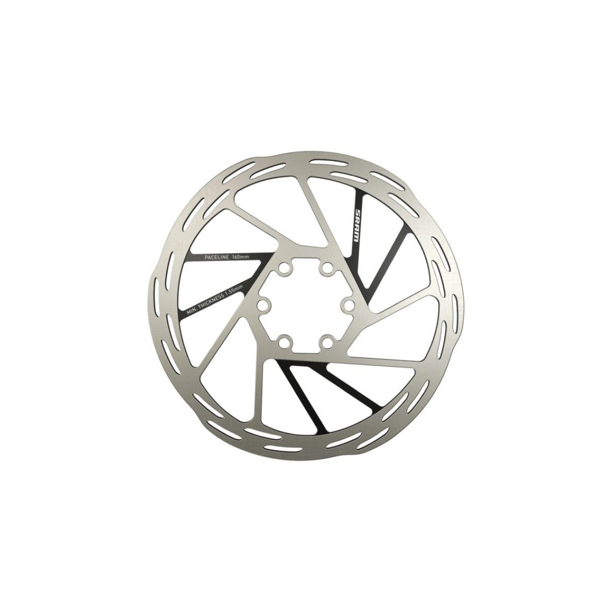SRAM Paceline Rounded 6-bolt Stabdžių diskas SRAM Paceline Rounded 6-bolt Stabdžių diskas
