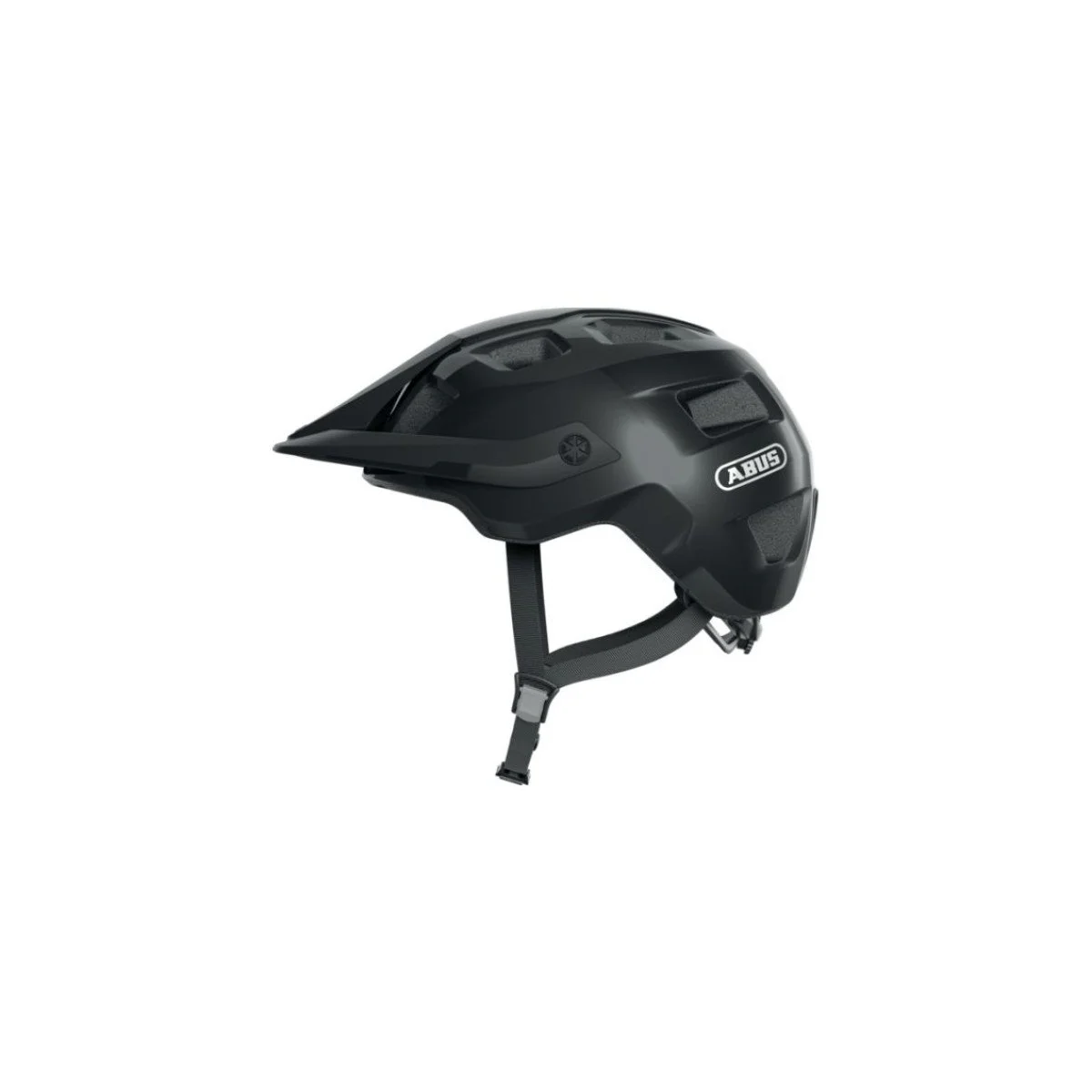 ABUS MoTrip Shiny Black MTB šalmas