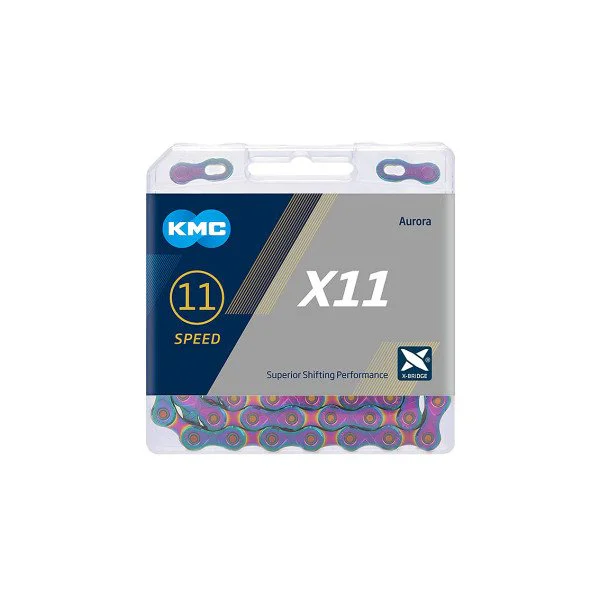 KMC X11 Aurora Waxed 118L grandinė | 11 pavarų