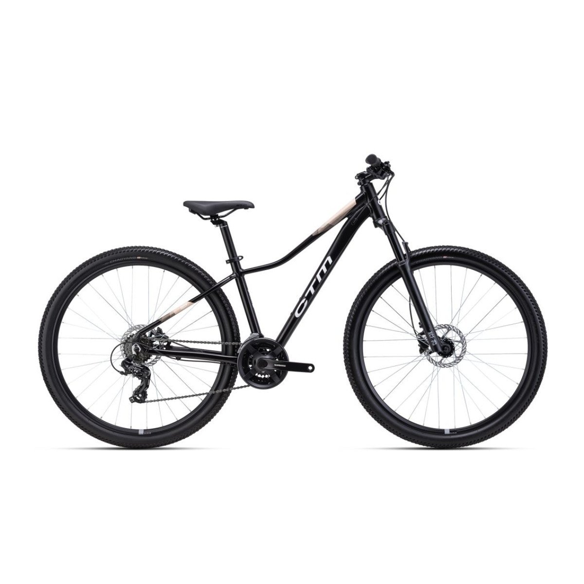 CTM Suzzy 27.5" - 2026 - matt black moteriškas dviratis