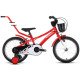 Tabou Rocket Lite 16 red-white dviratis
