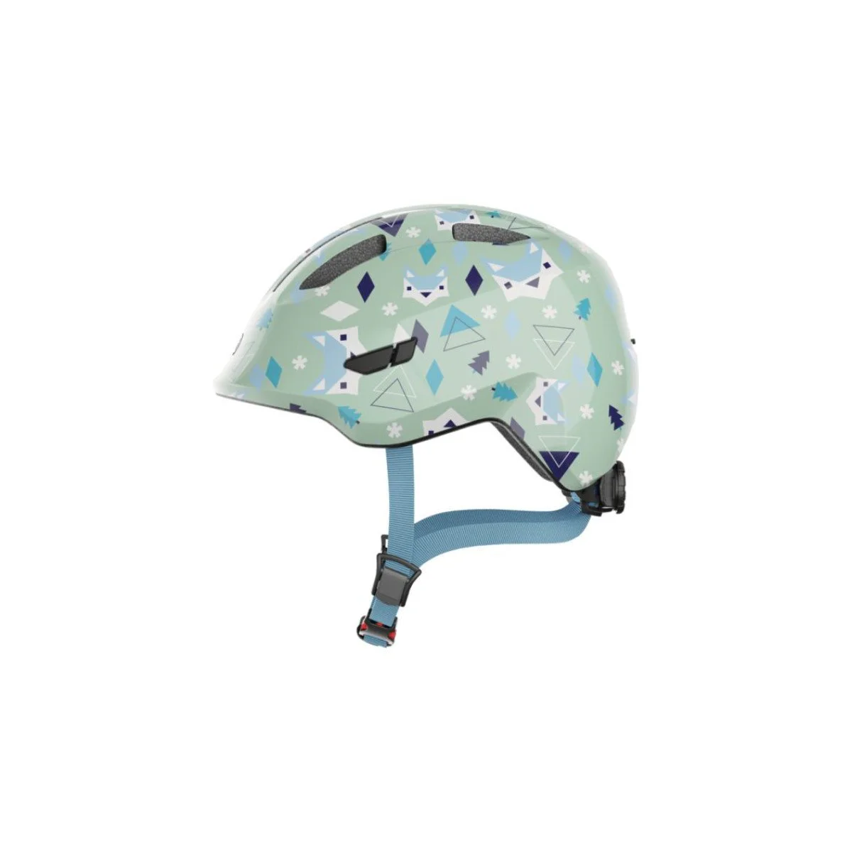 ABUS SMILEY 3.0 Green Nordic vaikiškas šalmas