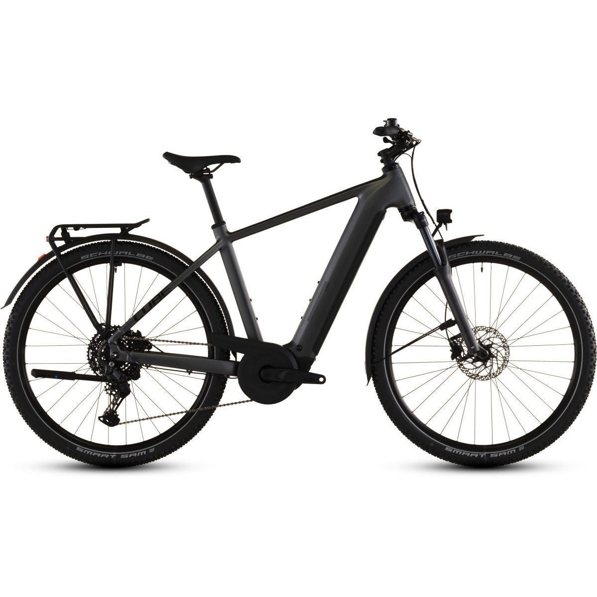 Cube Nuride Hybrid Performance 600 slabgrey'n'black 2026 elektrinis dviratis