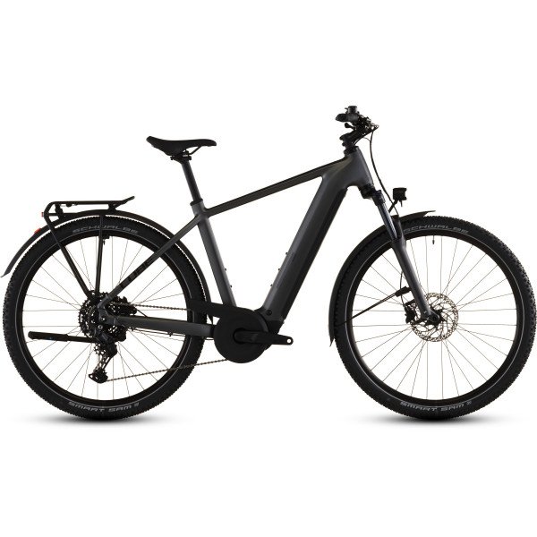Cube Nuride Hybrid Performance 600 slabgrey'n'black 2026 elektrinis dviratis