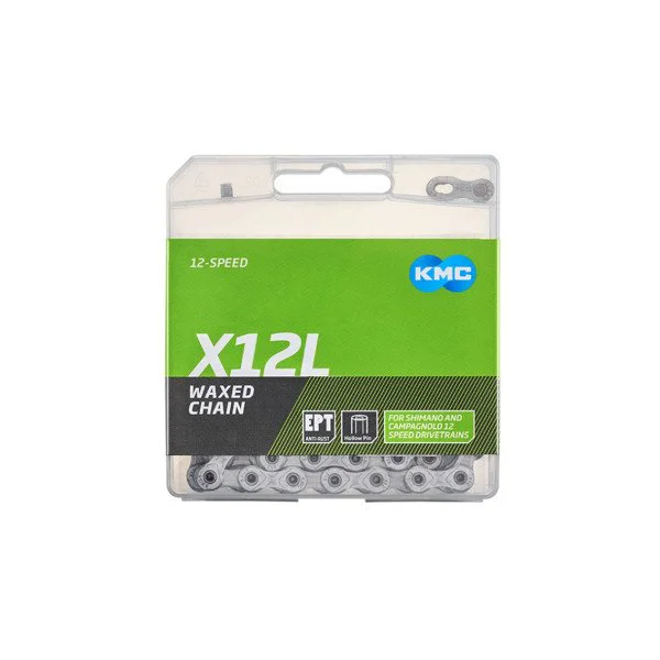 KMC X12L Silver Waxed 126L grandinė | 12 pavarų
