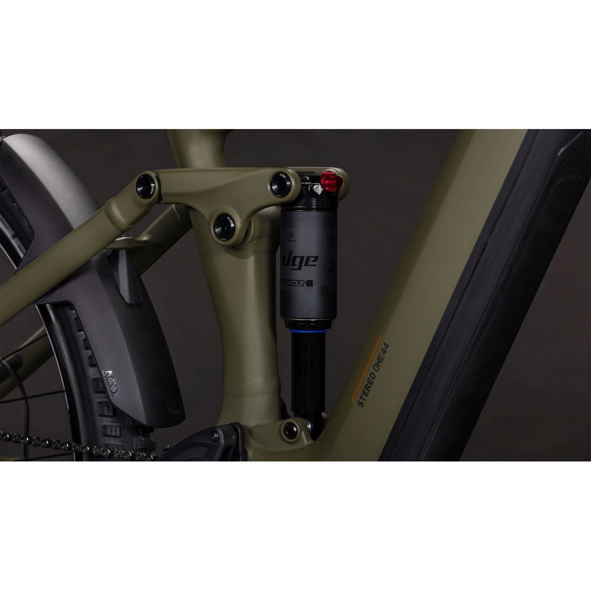 Cube Stereo Hybrid ONE44 Pro 800 29 dustyolive'n'gold 2026 elektrinis dviratis
