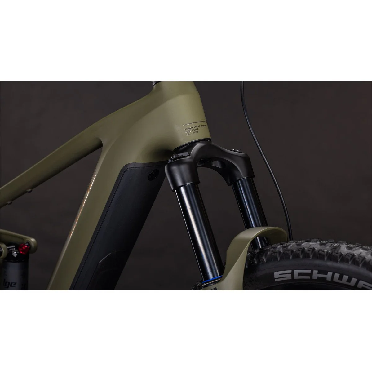 Cube Stereo Hybrid ONE44 Pro 800 29 dustyolive'n'gold 2026 elektrinis dviratis