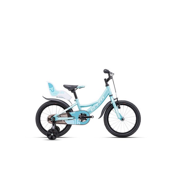 CTM Jenny Kids 16" Turquoise white