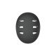 ABUS INDY Velvet Black šalmas
