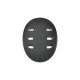 ABUS INDY Velvet Black šalmas