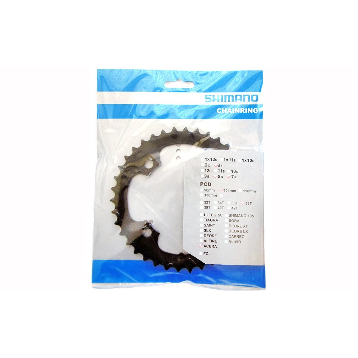 Shimano FC-M361 Acera 38T Žvaigždutė priekinė