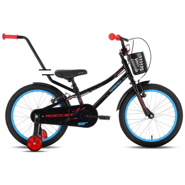 Tabou Rocket ST 12 black-red dviratis
