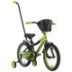 Tabou Rocket Alu 16 black-green dviratis