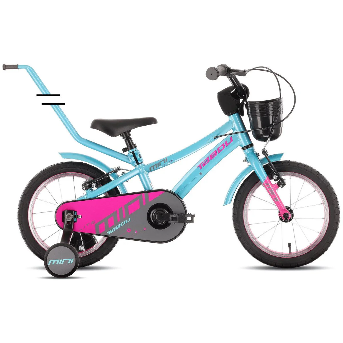 Tabou Miss Lite 18 turquoise-purple dviratis