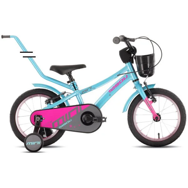 Tabou Miss Lite 18 turquoise-purple dviratis