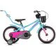 Tabou Miss Lite 18 turquoise-purple dviratis
