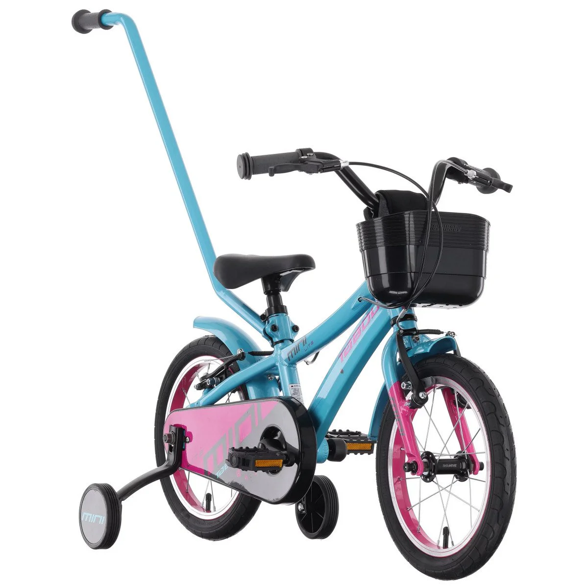 Tabou Miss Lite 18 turquoise-purple dviratis