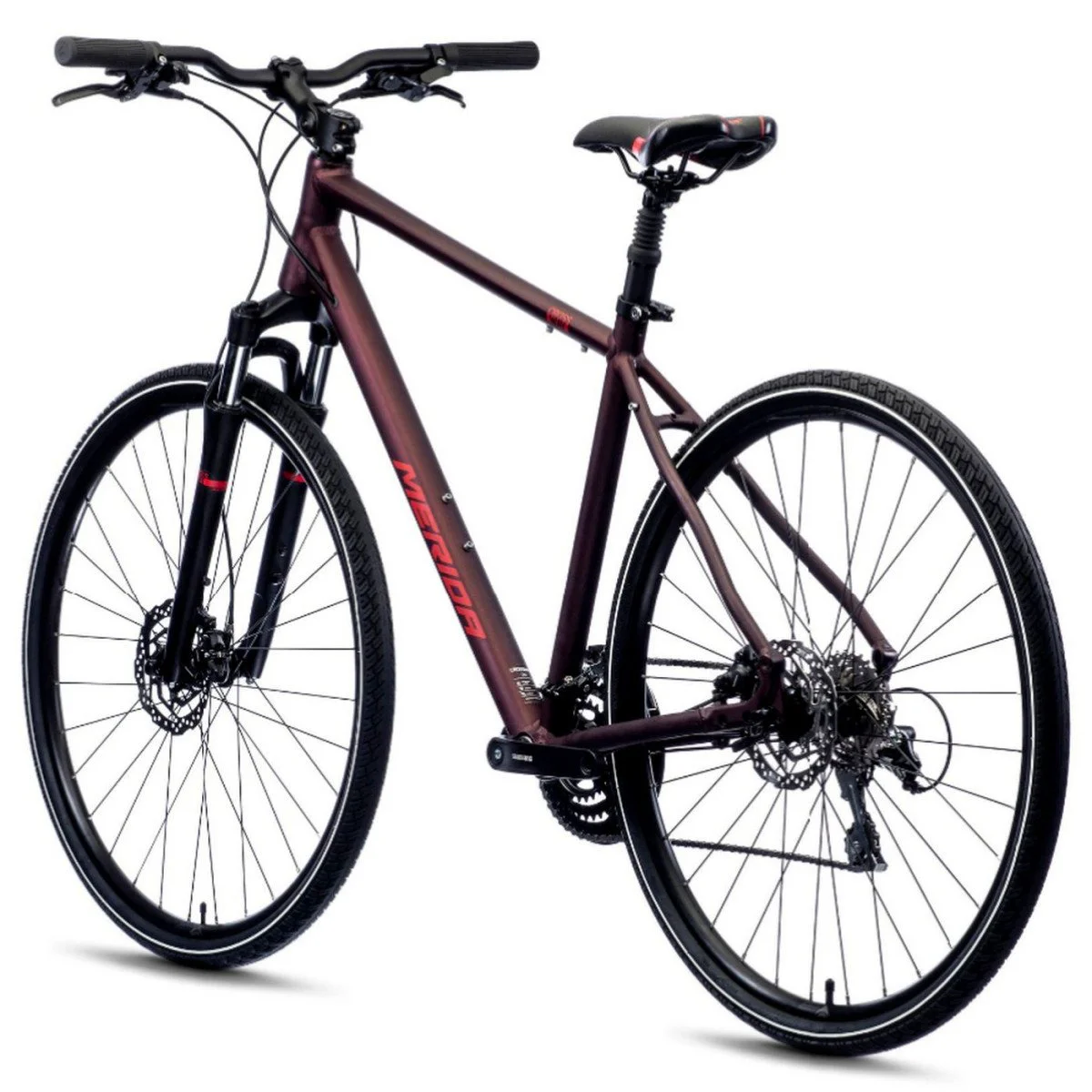 Merida CROSSWAY 20 matt burgundy red