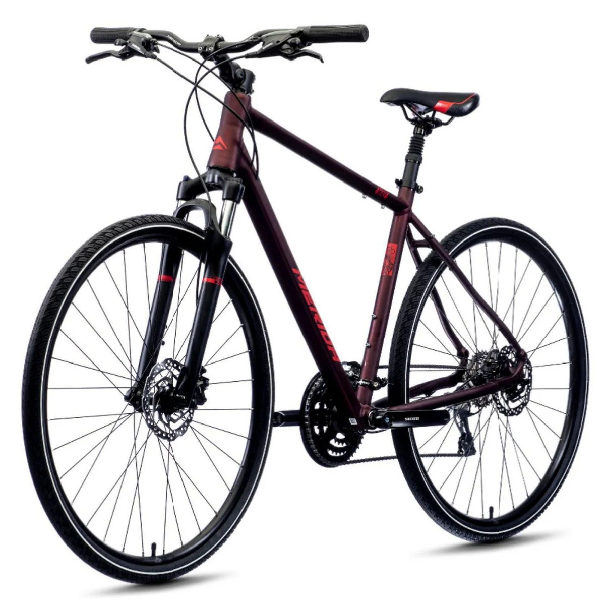 Merida CROSSWAY 20 matt burgundy red