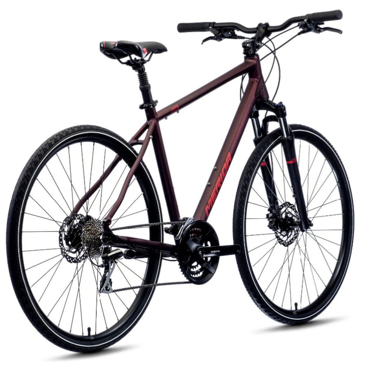 Merida CROSSWAY 20 matt burgundy red