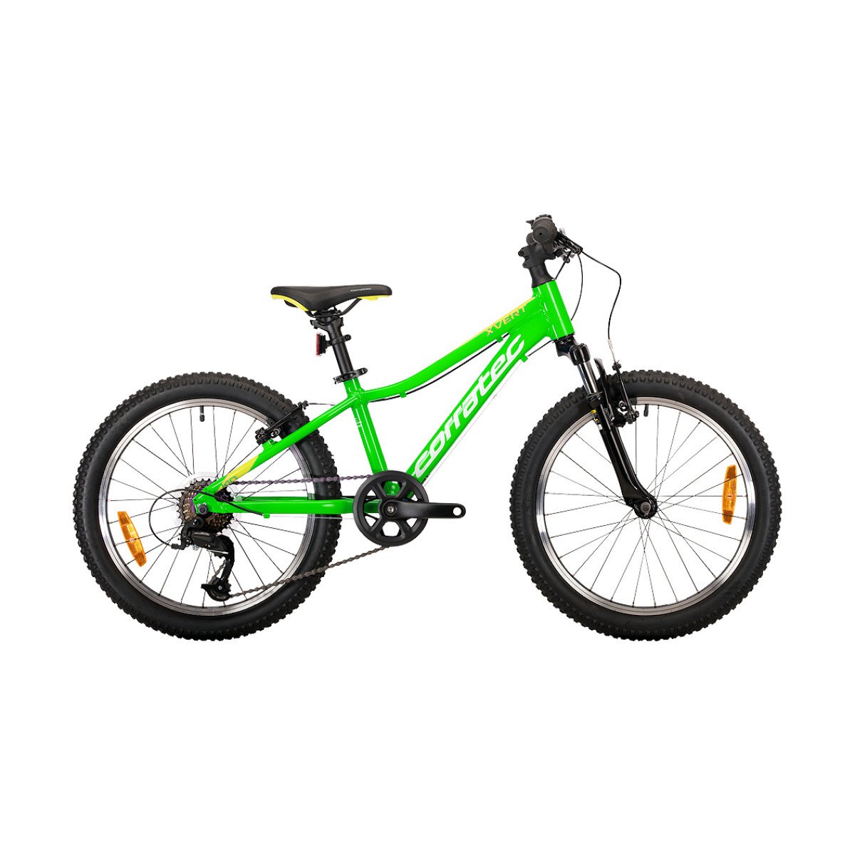 Corratec X-Vert 20" green white Vaikiškas dviratis