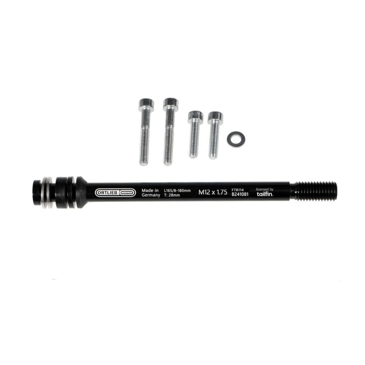 Ortlieb M6-Connector 1.75 mm perveriama ašis